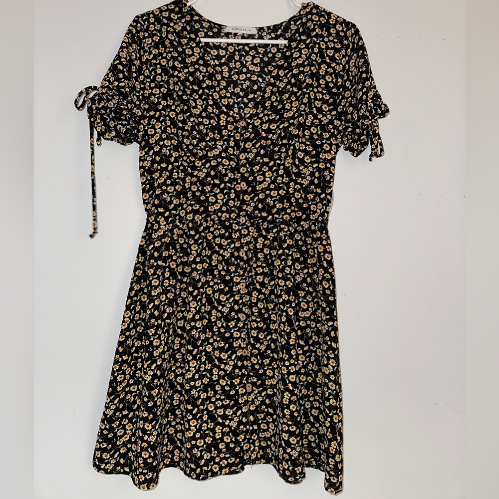 Sundress with Buttons Down the Front